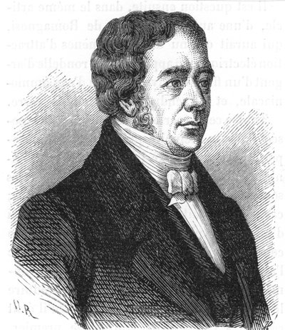 Hans Christian Oersted, dán fizikus, [c1870] alkotó: Unbekannt