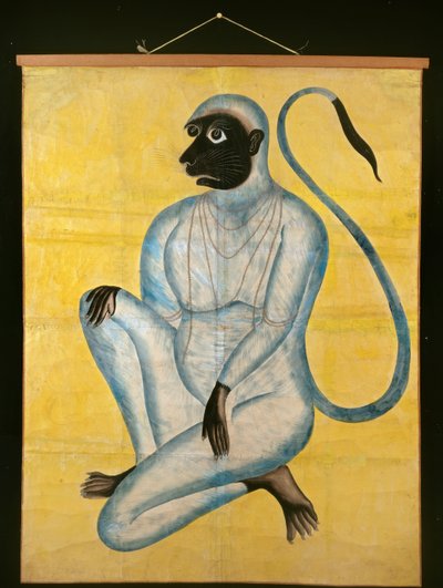 Hanuman, a majomisten, 1870 alkotó: Unbekannt