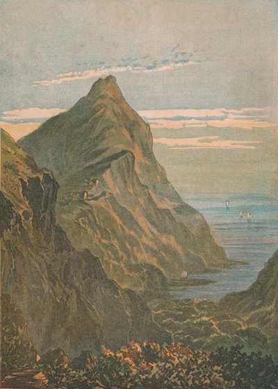 Hartland Point. Clovelly közelében, Észak-Devonban, 1864. alkotó: Unbekannt
