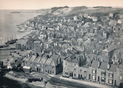Hastings – Az East Hillről, 1895 alkotó: Unbekannt