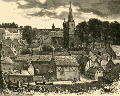 Hatfield a pályaudvarról, 1898. alkotó: Unbekannt