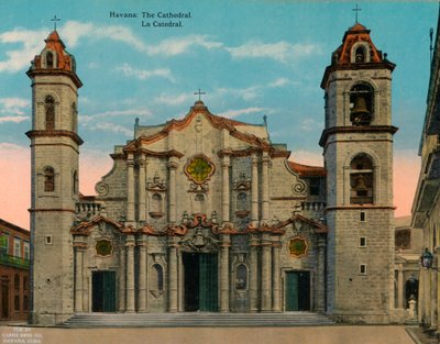 Havanna katedrális, Kuba, 1920. alkotó: Unbekannt