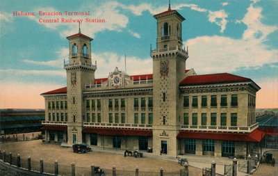 Havanna központi pályaudvara, Kuba, 1912 alkotó: Unbekannt