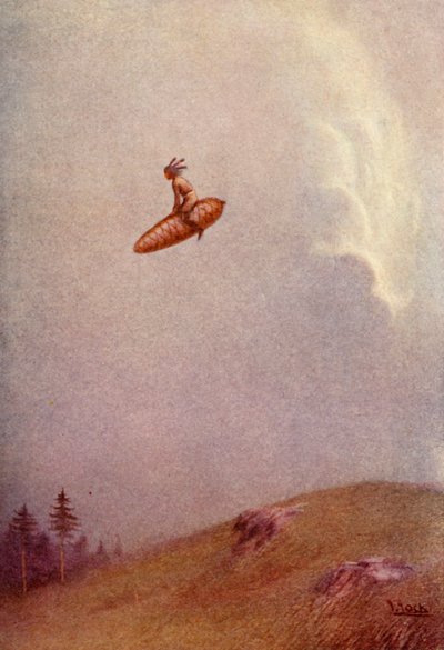 „Lelovagolt a szélben”, 1914. alkotó: Unbekannt