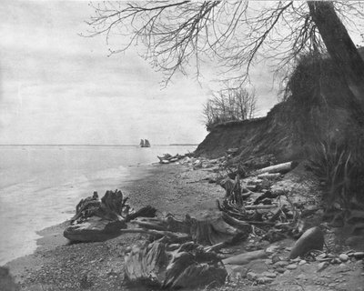 Irány a Shore, Lake Michigan, USA, 1900. alkotó: Unbekannt