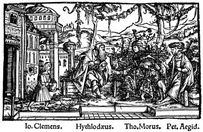 Fejdísz Thomas More Utópiájából, 1518 alkotó: Unbekannt