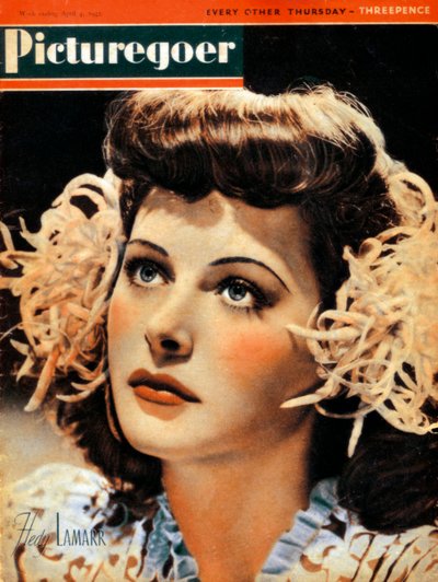Hedy Lamarr 1914-2000, osztrák születésű amerikai színésznő, 1942 alkotó: Unbekannt