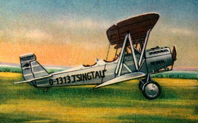 Heinkel HD 24 L Tsingtau repülőgép, 1920-as évek, 1932. alkotó: Unbekannt