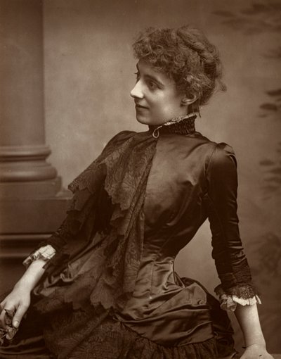Helen Maud Holt Mrs Beerbohm Tree brit színésznő, 1884 alkotó: Unbekannt