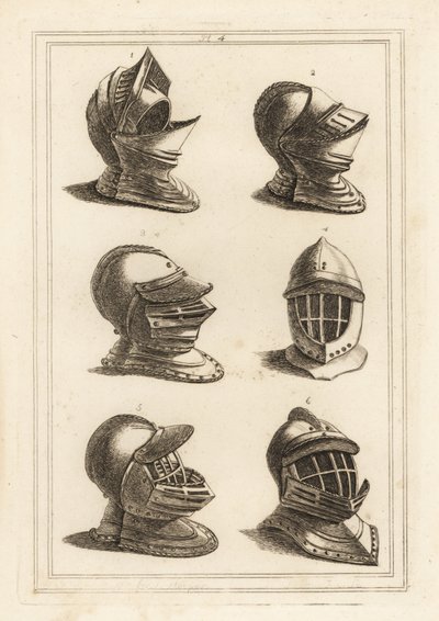 Sisakok a Tower of Londonból alkotó: Unbekannt