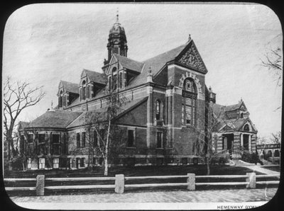 Hemenway Gymnasium, Harvard Egyetem, Massachusetts, USA, 19. század vége vagy 20. század eleje alkotó: Unbekannt