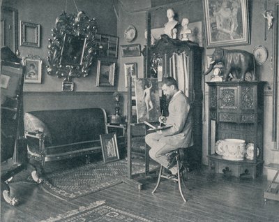 Henri Gervex műtermében, 1897 alkotó: Unbekannt