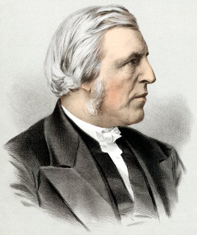 Henry Allon 1818-1892, angol kongregációs isteni, c1880 alkotó: Unbekannt