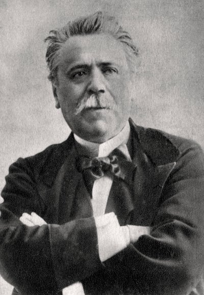 Henry Becque francia drámaíró, 1899 alkotó: Unbekannt