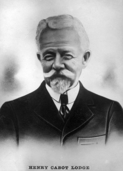 Henry Cabot Slim Lodge 1850-1924, amerikai republikánus szenátor és történész, 1910 alkotó: Unbekannt