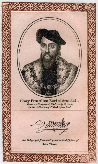 Henry Fitzalan, Arundel 19. grófja alkotó: Unbekannt