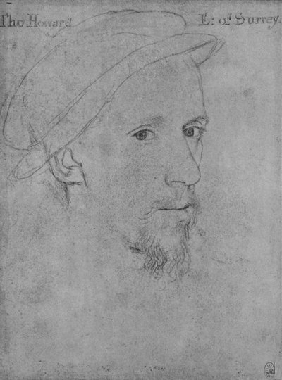 Henry Howard, Surrey grófja, nem Holbein, XVI. század 1945 alkotó: Unbekannt