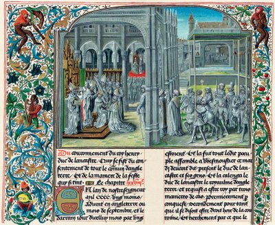 IV. Henrik 1367-1413, Anglia első lancasteri királya, 1399 alkotó: Unbekannt