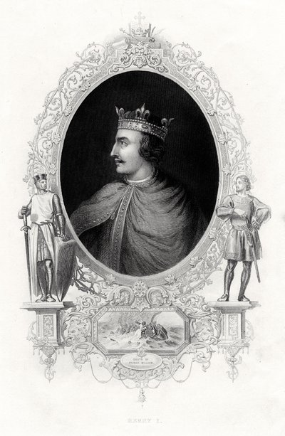 I. Henrik, angol király, 1860 alkotó: Unbekannt