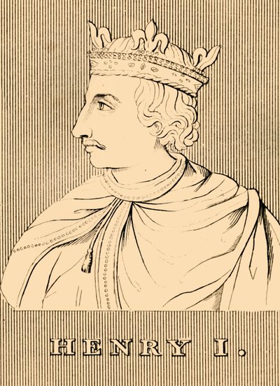 I. Henrik, 1068-1135, 1830. alkotó: Unbekannt