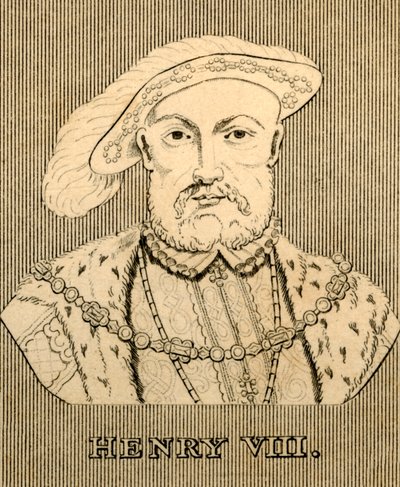 VIII. Henrik, 1491-1547, 1830. alkotó: Unbekannt