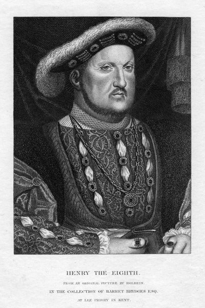 Henrik Anglia, 1491-1547 alkotó: Unbekannt