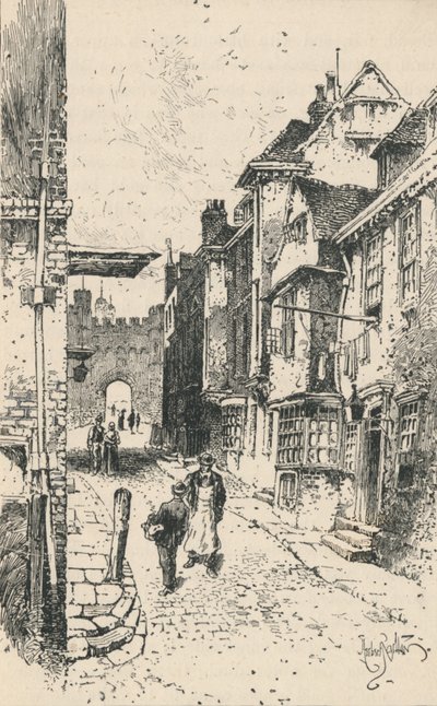 Henry VIIIs Gateway, 1895 alkotó: Unbekannt