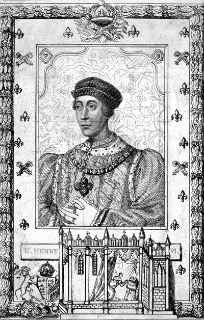 VI. Henrik angol, 1421-1471 alkotó: Unbekannt