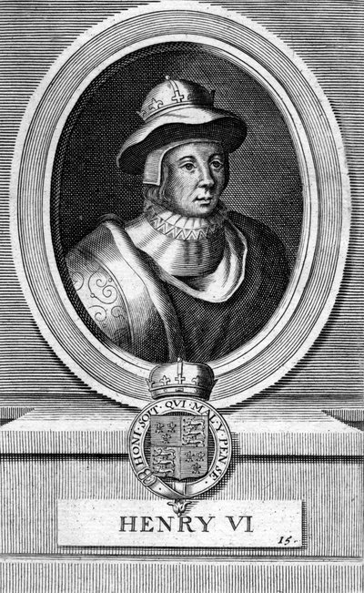 VI. Henrik angol, 1421-1471 alkotó: Unbekannt