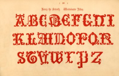 Hetedik Henrik. Westminster Abbey, 1862 alkotó: Unbekannt
