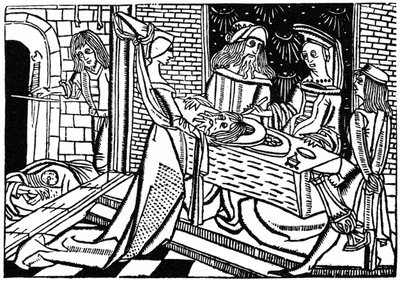 Heródiás Keresztelő János fejével, 1488 1964 alkotó: Unbekannt