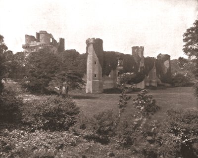 Herstmonceux kastély, East Sussex, 1894. alkotó: Unbekannt