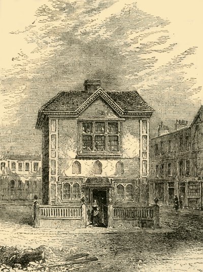 Hickss Hall 1750 körül, 1872 körül. alkotó: Unbekannt