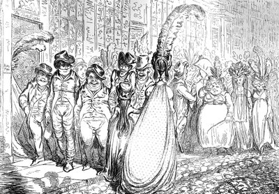 Nagy változás a Bond Streeten – avagy – A nagyvilág udvariassága, 1796 alkotó: Unbekannt