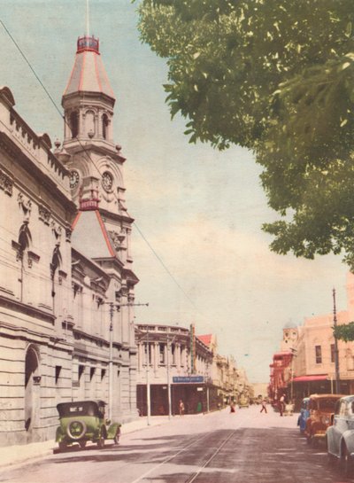 High Street, Fremantle, 1947. alkotó: Unbekannt