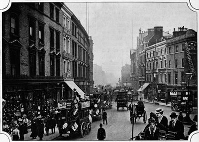 High Street, Kensington, London, c1900 1901 alkotó: Unbekannt