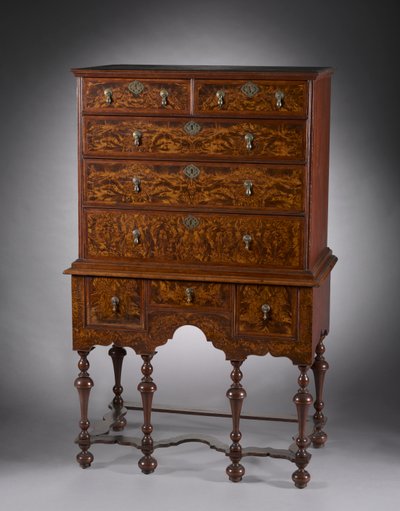 Highboy, 1700-1720. alkotó: Unbekannt