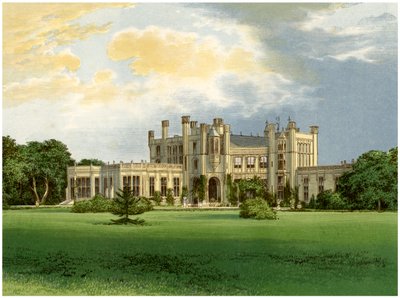 Highcliffe kastély, Dorset, a Waterford Marchioness otthona, 1880 alkotó: Unbekannt