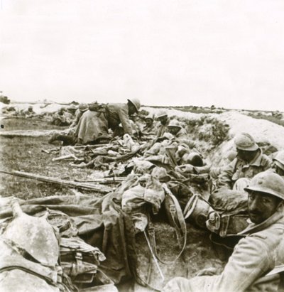 Hill 193, Champagne, Észak-Franciaország, c1914-c1918 alkotó: Unbekannt