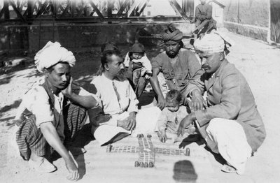 Hinduk szerencsejáték, India, 1916-1917 alkotó: Unbekannt