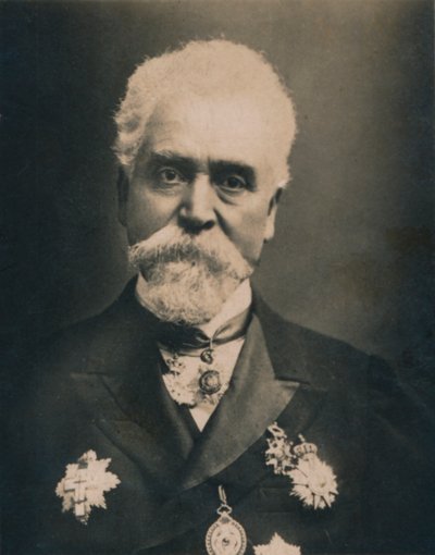 Hiram Stevens Maxim, 1840-1916. Amerikai születésű brit feltaláló és mérnök, 1894-1907 alkotó: Unbekannt