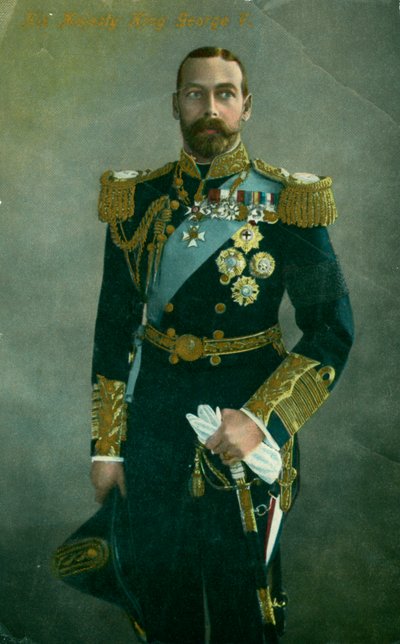 Őfelsége V. György király alkotó: Unbekannt