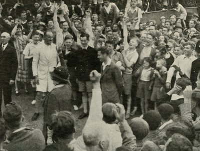 Őfelsége a His Boys Camp Southwoldban, 1937. alkotó: Unbekannt