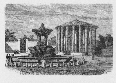 Az ókori Róma története. Forum Boarium A Forum Boarium az ókori Róma szarvasmarha-forum venalium volt. alkotó: Unbekannt