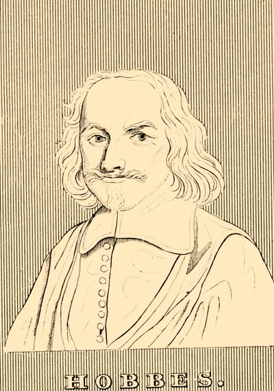 Hobbes, 1588-1679, 1830. alkotó: Unbekannt