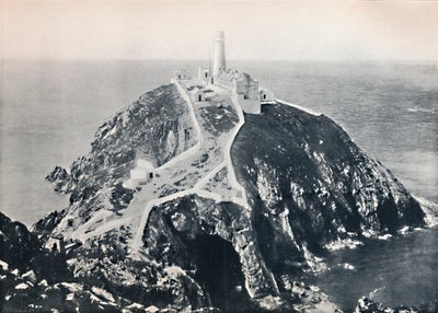 Holyhead – The South Stack, világítótorony, 1895 alkotó: Unbekannt