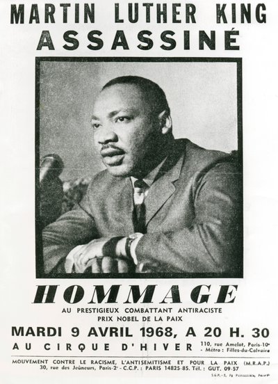 Hódolat Martin Luther Kingnek, 1968 alkotó: Unbekannt