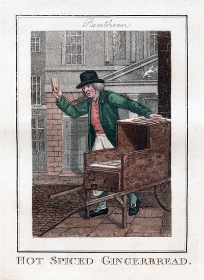 Hot Spiced Gingerbread, Pantheon, London, 1806 alkotó: Unbekannt