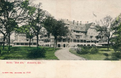 Hotel Bon Air, Augusta, Georgia, 1910 alkotó: Unbekannt