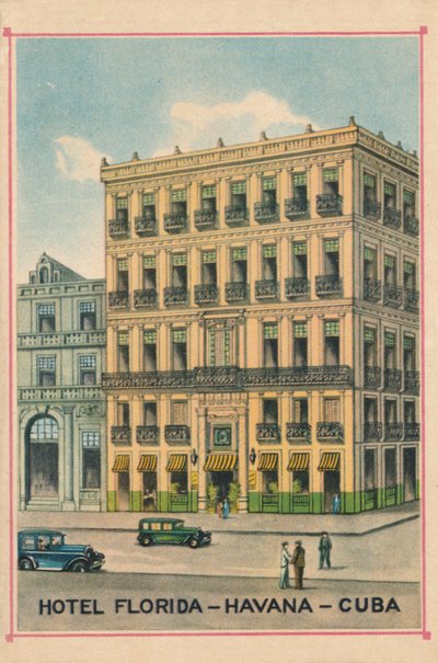 Hotel Florida - Havanna - Kuba, 1910 alkotó: Unbekannt
